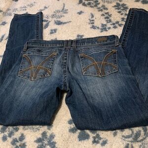 #64 “Kut from the Kloth”Dark Wash Boot Cut Jeans